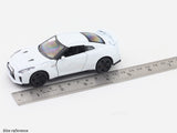 Nissan Skyline GT-R R35 white 1:33-42 RMZ City licensed pull back car scale model
