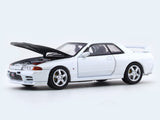 Nissan Skyline GT-T R32 white 1:64 Super Model diecast scale model car miniature