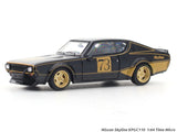 Nissan Skyline KPGC110 JPS black 1:64 Time Micro diecast scale model car miniature