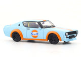 Nissan Skyline KPGC110 gulf 1:64 Time Micro diecast scale model car miniature