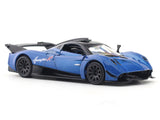 Pagani Huayra R Blue 1:33-42 RMZ City licensed pull back car scale model