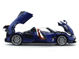 Pagani Huayra blue 1:18 QY Toys diecast scale model car