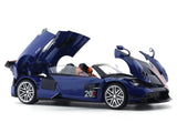 Pagani Huayra blue 1:18 QY Toys diecast scale model car