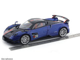 Pagani Huayra blue 1:18 QY Toys diecast scale model car