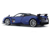 Pagani Huayra blue 1:18 QY Toys diecast scale model car