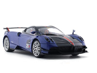 Pagani Huayra blue 1:18 QY Toys diecast scale model car