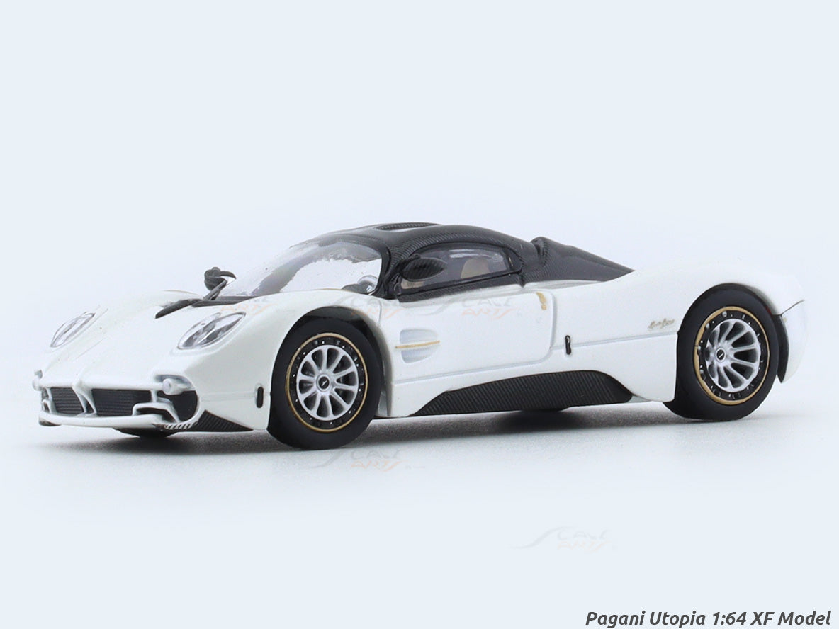 フィガートモデル 1/64 パガーニ i ウトピア Utopia Pagani Utopia white 1:64 XF Model diecast scale model car