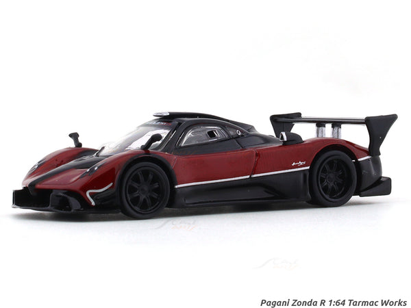 Pagani Zonda R Rosso Dubai 1:64 Tarmac Works diecast scale model car