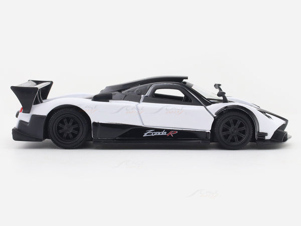 Pagani Zonda R White 1:33-42 RMZ City licensed pull back car scale ...