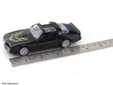 Pontiac Firebird Trans AM black 1:33-42 RMZ City licensed pull back car scale model