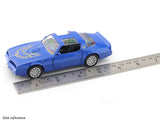 Pontiac Firebird Trans AM blue 1:33-42 RMZ City licensed pull back car scale model