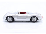 1956 Porsche 550A Spyder Silver 1:12 KK Scale Diecast Scale Model Car Collectible