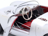 1956 Porsche 550A Spyder Silver 1:12 KK Scale Diecast Scale Model Car Collectible