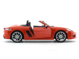 Porsche 718 Boxster orange 1:24 Bburago licensed diecast Scale Model car