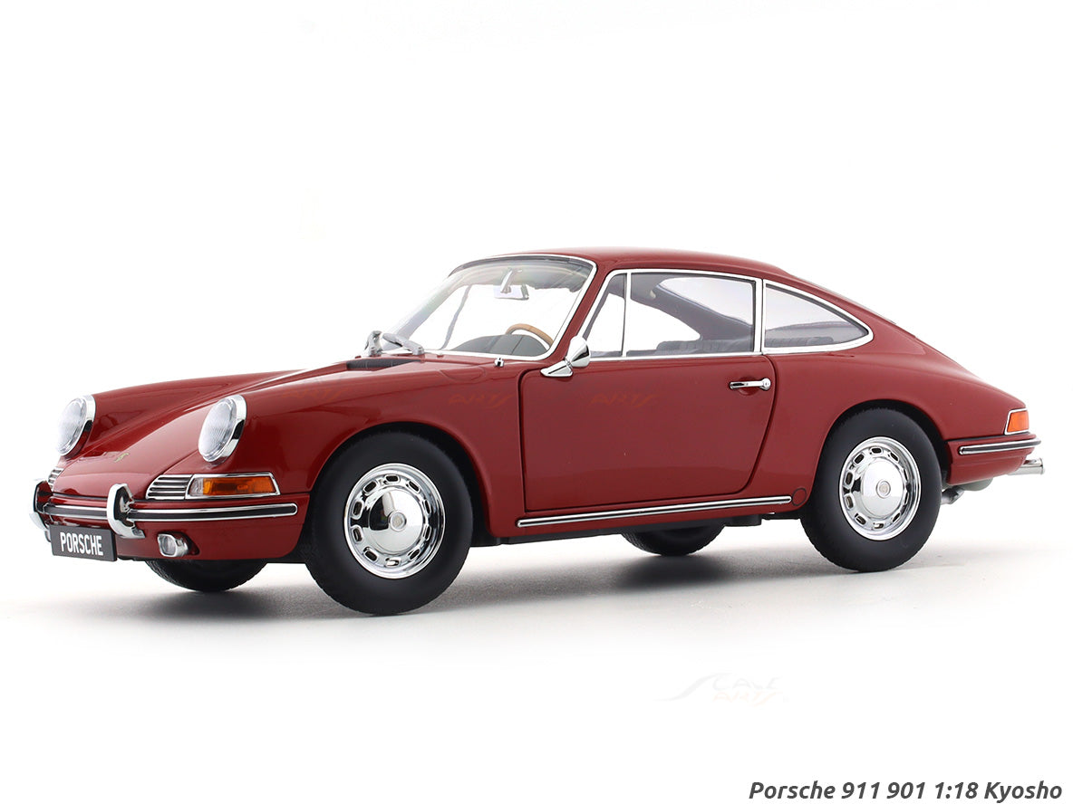 Porsche 911 901 Champaign Red 1:18 Kyosho licensed premium diecast sca