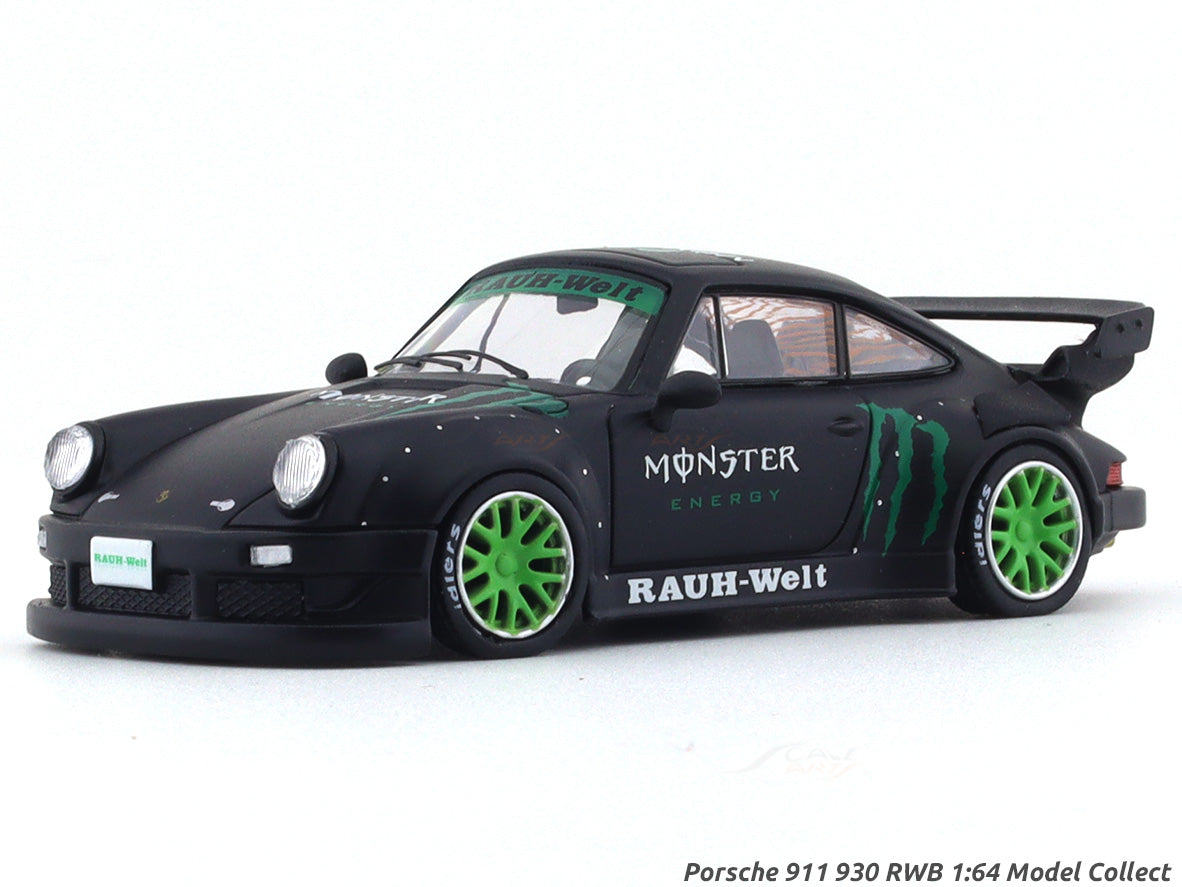 911 monsters Porsche 911 930 RWB Monster 1:64 Model Collect diecast scale miniature car