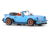 Porsche 911 930 Singer blue 1:64 Rhino diecast scale model car miniature car