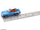 Porsche 911 930 Singer blue 1:64 Rhino diecast scale model car miniature car