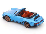 Porsche 911 930 Singer blue 1:64 Rhino diecast scale model car miniature car