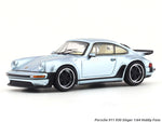 Porsche 911 930 Singer silver 1:64 Hobby Fans diecast scale model collectible