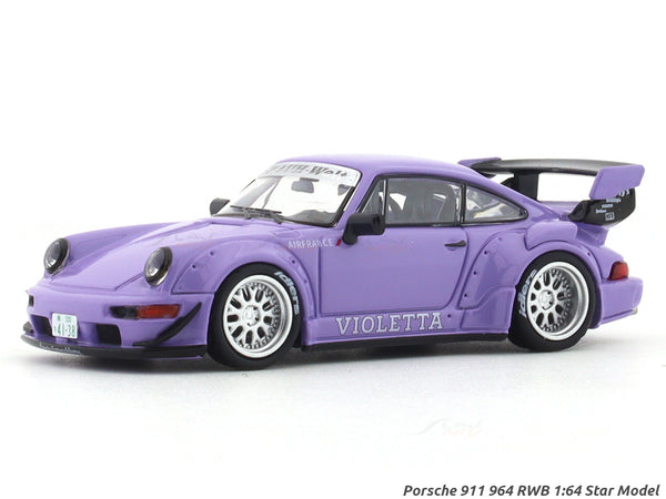 Porsche 911 964 RWB Violetta 1:64 Star Model diecast scale model car