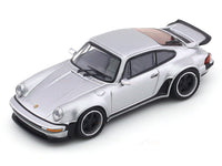 Porsche 911 964 Singer Silver 1:64 Rhino Model diecast scale model collectible