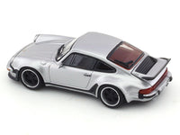 Porsche 911 964 Singer Silver 1:64 Rhino Model diecast scale model collectible