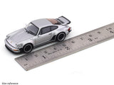 Porsche 911 964 Singer Silver 1:64 Rhino Model diecast scale model collectible