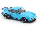 Porsche 911 964 Singer skyblue 1:64 Rhino Model diecast scale model car