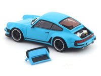 Porsche 911 964 Singer skyblue 1:64 Rhino Model diecast scale model car