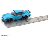 Porsche 911 964 Singer skyblue 1:64 Rhino Model diecast scale model car