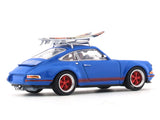 Porsche 911 964 Singer with surfboards 1:64 Pop Race diecast scale model car collectible