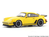 Porsche 911 964 Singer yellow 1:64 Rhino Model diecast scale model car