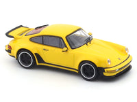 Porsche 911 964 Singer yellow 1:64 Rhino Model diecast scale model car