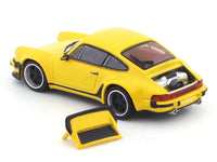 Porsche 911 964 Singer yellow 1:64 Rhino Model diecast scale model car