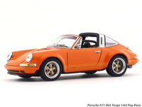 Porsche 911 964 Targa orange 1:64 Pop Race diecast scale model car