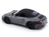 Porsche 911 991 Carrera GTS Cabriolet grey 1:18 Schuco diecast Scale Model car