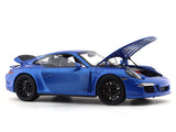 Porsche 911 991 Carrera GTS Blue 1:18 Schuco diecast Scale Model car