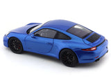 Porsche 911 991 Carrera GTS Blue 1:18 Schuco diecast Scale Model car