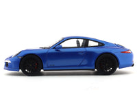 Porsche 911 991 Carrera GTS Blue 1:18 Schuco diecast Scale Model car