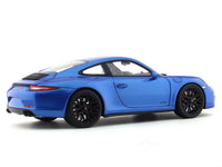 Porsche 911 991 Carrera GTS Blue 1:18 Schuco diecast Scale Model car