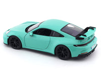 Porsche 911 992 GT3 Green 1:24 Bburago licensed diecast Scale Model car