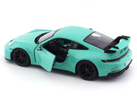 Porsche 911 992 GT3 Green 1:24 Bburago licensed diecast Scale Model car