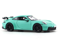 Porsche 911 992 GT3 Green 1:24 Bburago licensed diecast Scale Model car