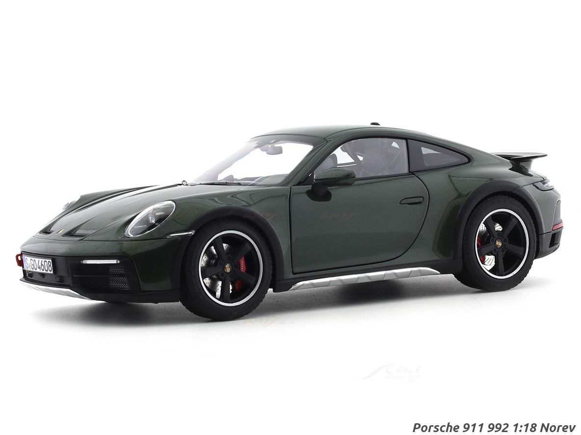 VF7935 PORSCHE 911R リミテッドエディション 1:18 Porsche 911 992 Green 1:18 Norev diecast scale model car
