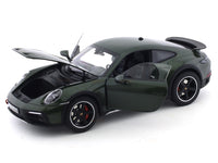 Porsche 911 992 Green 1:18 Norev diecast scale model car collectible