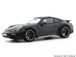 Porsche 911 992 Green 1:18 Norev diecast scale model car collectible