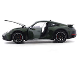 Porsche 911 992 Green 1:18 Norev diecast scale model car collectible