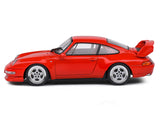 Porsche 993 RS Clubsport Red 1:43 Solido licensed diecast Scale Model collectible