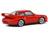 Porsche 993 RS Clubsport Red 1:43 Solido licensed diecast Scale Model collectible
